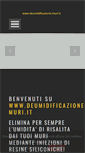 Mobile Screenshot of deumidificazione-muri.it